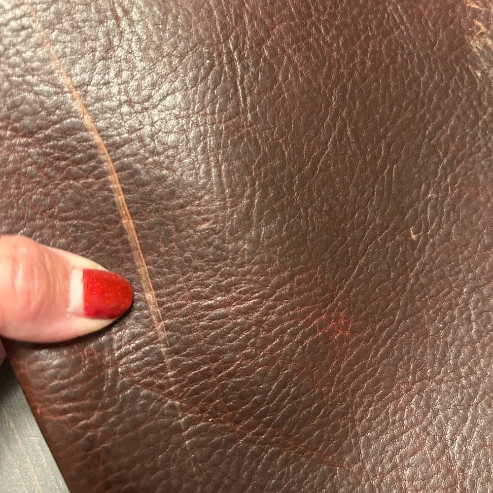 Classic Brown Leather Tote Bag - Minimalist Everyday Carry